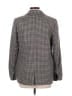 J.Crew 100% Wool Houndstooth Gray Wool Blazer Size 10 - photo 2