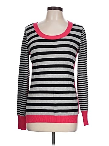 Pink Rose Pullover Sweater (view 1)