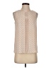 Ann Taylor Tan Sleeveless Blouse Size XS (petite) - photo 1