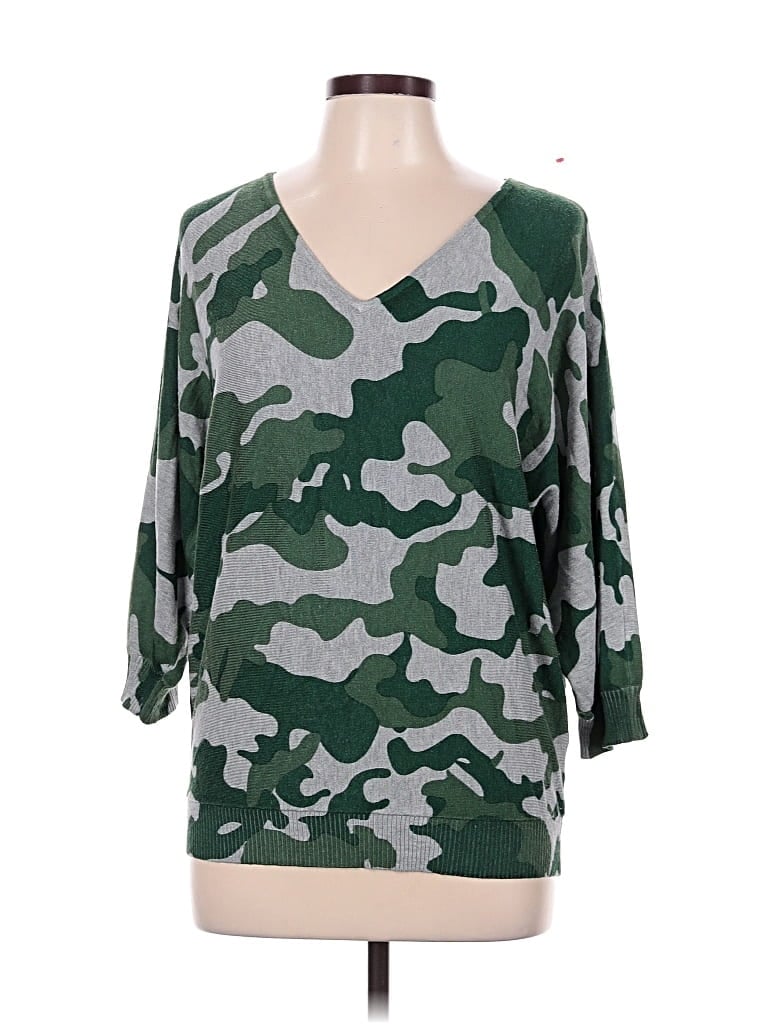 Pre-owned Premise Cardigan Sweater In Green