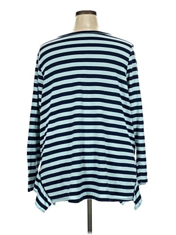 Lane Bryant 3/4 Sleeve T-Shirt (view 2)
