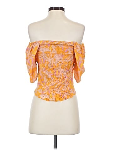 Rose + Olive Short Sleeve Blouse (view 2)