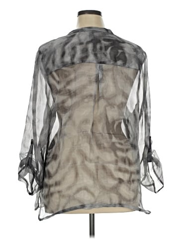 Maggie Barnes for Catherines 3/4 Sleeve Blouse (view 2)