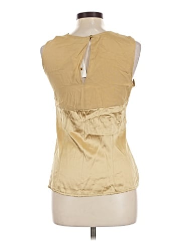 Cache Sleeveless Silk Top (view 2)