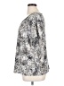 Basic Editions Silver Short Sleeve Top Size 1X - photo 5