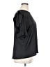Worthington 100% Polyester Black Short Sleeve Blouse Size XL - photo 4