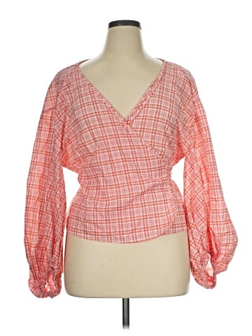 MICHAEL Michael Kors Long Sleeve Blouse (view 1)