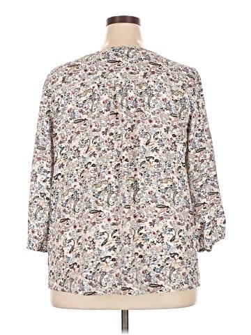 Collective Concepts 3/4 Sleeve Blouse (view 2)