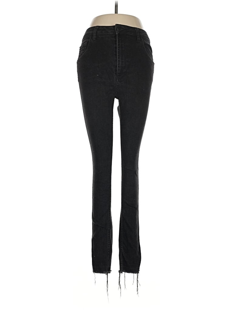 Pre-owned White Fox Jeggings In Black