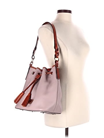 Dooney & Bourke Leather Bucket Bag (view 2)
