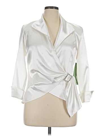J.R. Nites by Caliendo 3/4 Sleeve Blouse (view 1)