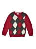 Greendog Argyle Red Pullover Sweater Size 6 - photo 1