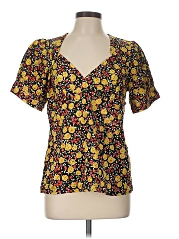 Plenty By Tracy Reese Short Sleeve Blouse (view 1)