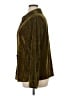 Cider 100% Polyester Metallic Gold Long Sleeve Blouse Size XL - photo 5