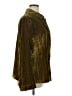 Cider 100% Polyester Metallic Gold Long Sleeve Blouse Size XL - photo 4