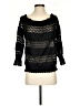 Deletta 100% Polyester Black 3/4 Sleeve Blouse Size S - photo 1