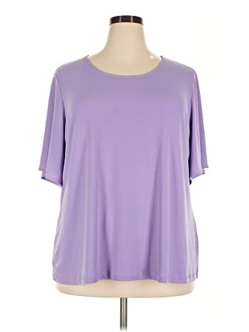 Susan Graver Short Sleeve T-Shirt (view 1)