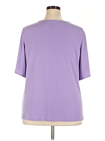 Susan Graver Short Sleeve T-Shirt (view 2)