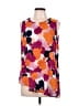Maison Jules Orange Sleeveless Top Size L - photo 1
