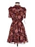 MSK 100% Polyester Paisley Purple Cocktail Dress Size M (petite) - photo 1