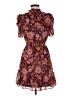 MSK 100% Polyester Paisley Purple Cocktail Dress Size M (petite) - photo 2
