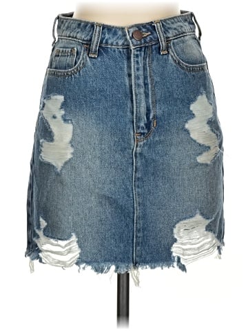 Hollister Denim Skirt (view 1)