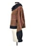 Free People Color Block Black Brown Pullover Sweater Size XS - photo 5