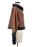 Free People Color Block Black Brown Pullover Sweater Size XS - photo 4