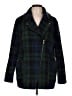 Forever 21 Plaid Green Coat Size L - photo 1