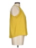 Mine Yellow Sleeveless Blouse Size L - photo 4