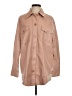 Wilfred Solid Pink Tan Long Sleeve Button-Down Shirt Size S - photo 1