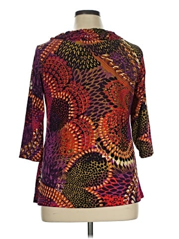 New Directions 3/4 Sleeve Blouse (view 2)