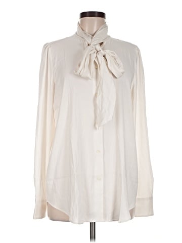 Ann Taylor Long Sleeve Blouse (view 1)