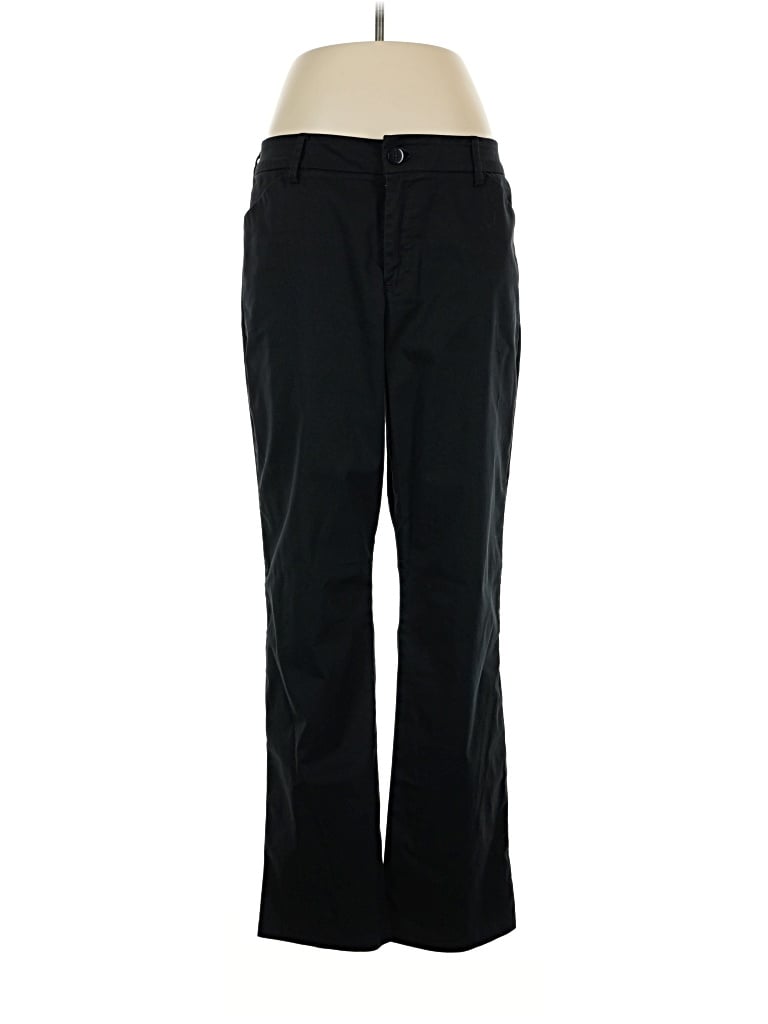 Pre-owned Lee Casual Pants In Black