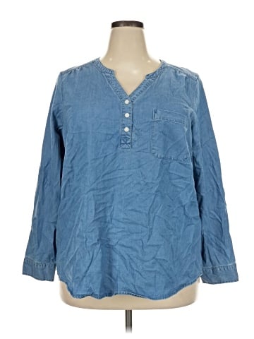 D&Co. 3/4 Sleeve Blouse (view 1)