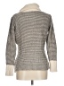 Old Navy 100% Cotton Houndstooth Gray Pullover Sweater Size L - photo 2