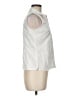 Chadwicks Ivory Sleeveless Button-Down Shirt Size 8 - photo 4