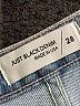 Just Black Blue Jeans Size 28 waist - photo 4