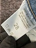 Just Black Solid Blue Jeans Size 28 waist - photo 8