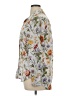 J by Joie Floral Silver 3/4 Sleeve Blouse Size XL - photo 5
