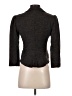 Nanette Lepore Tweed Brown Blazer Size 4 - photo 2