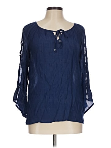 Apt. 9 3/4 Sleeve Blouse (view 1)