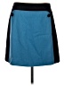 Boden Color Block Blue Wool Skirt Size 8R - photo 1