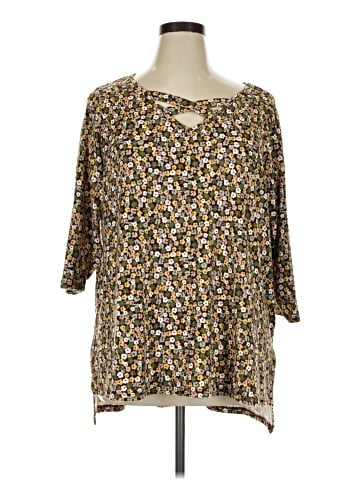 Kim & Cami 3/4 Sleeve Blouse (view 1)