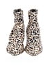 Betsey Johnson Animal Print Ivory Ankle Boots Size 7 - photo 2