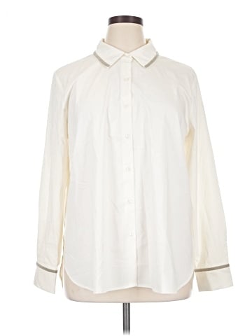 Lyssé Long Sleeve Button-Down Shirt (view 1)