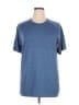 Lululemon Athletica Solid Blue Active T-Shirt Size XL - photo 1