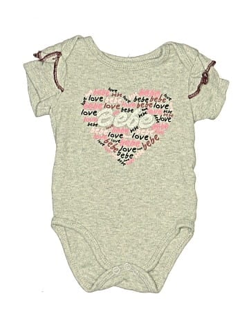Bebe Short Sleeve Onesie (view 1)