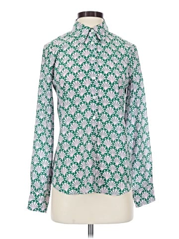 Boden Long Sleeve Silk Top (view 1)