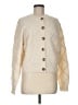J.Crew 100% Lambswool Ivory Wool Cardigan Size M - photo 1